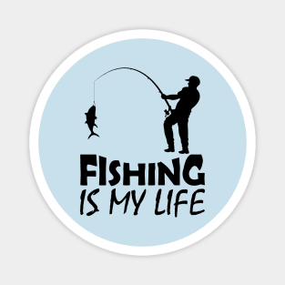 Passion for Fishing | Outdoor Adventure Enthusiast Magnet
